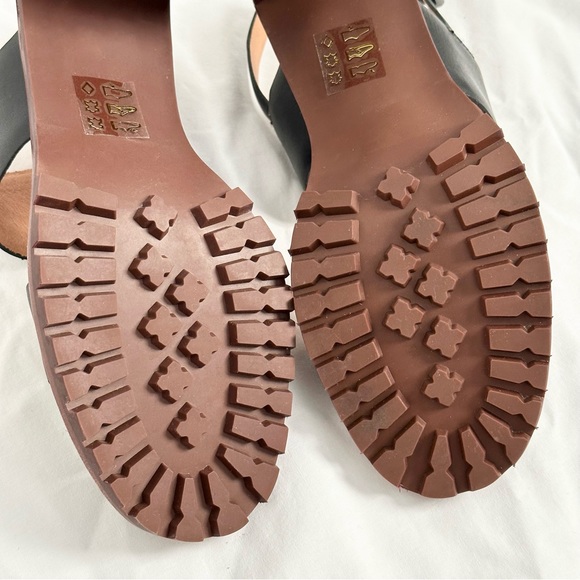 Madewell The Kiera Lugsole Sandal Black 9 - Picture 8 of 15
